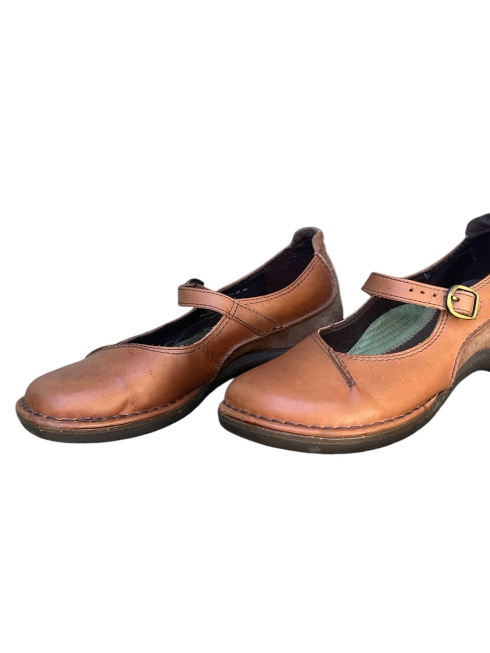 Dansko Fawna Chestnut Burnished Leather Maty Jane. SZ. 9 - Picture 2 of 8